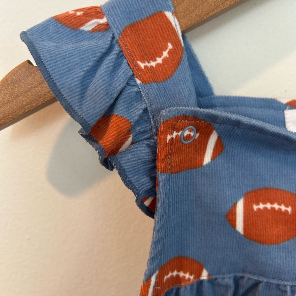 Football Overall with Ruffle Sleeve - Picture 2 of 3